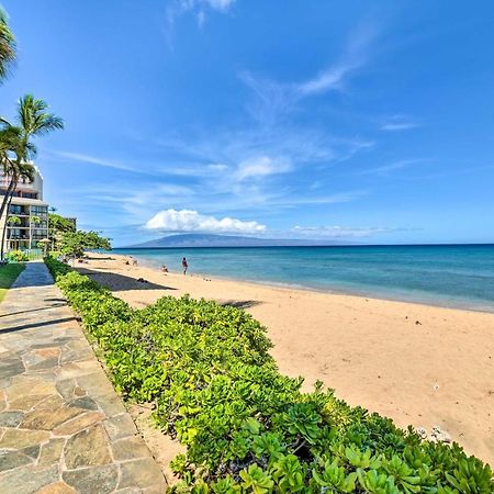 Cute Beachfront Condo With Lanai And Resort Pools Kahana Eksteriør billede