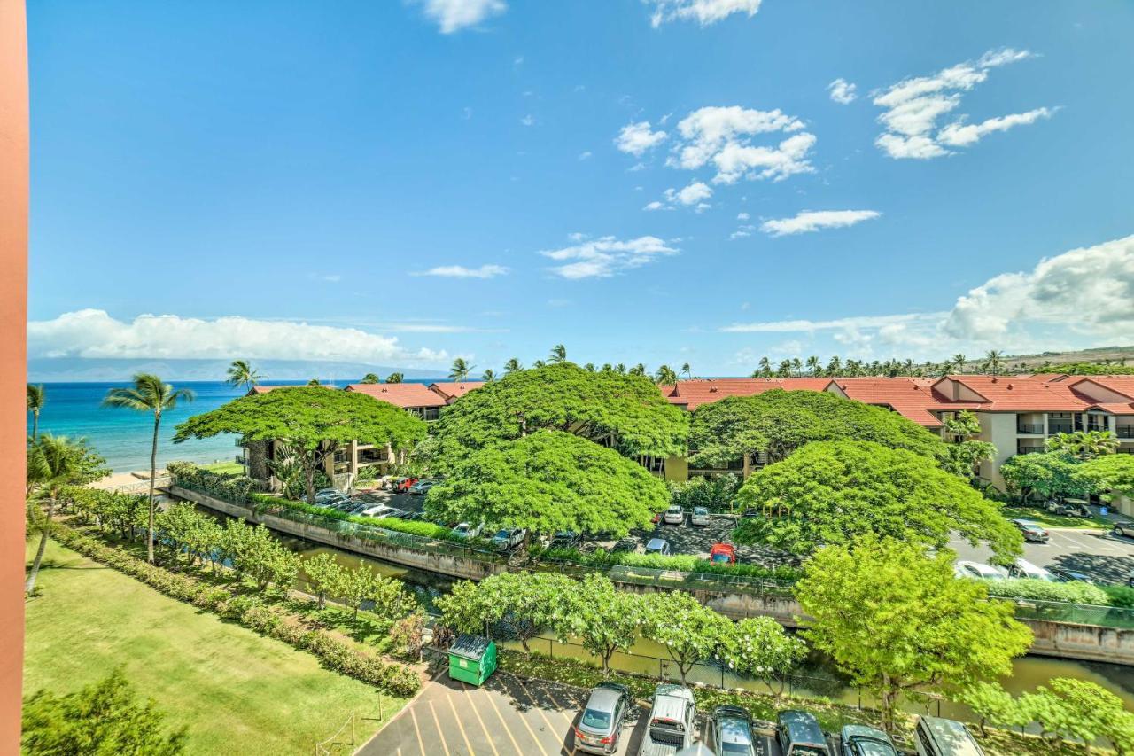 Cute Beachfront Condo With Lanai And Resort Pools Kahana Eksteriør billede