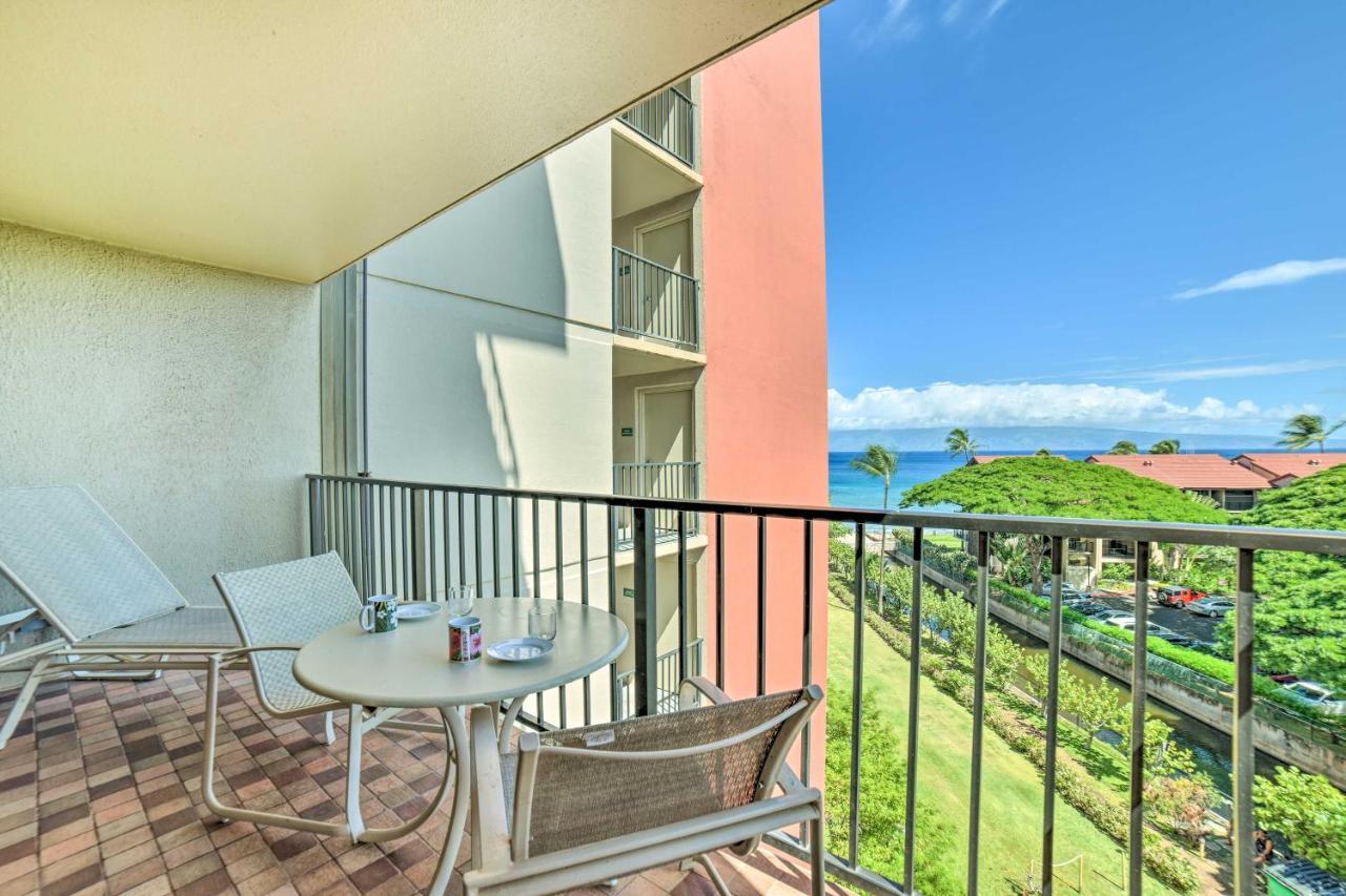 Cute Beachfront Condo With Lanai And Resort Pools Kahana Eksteriør billede